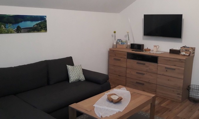 Drognitz Apartamento | Ferienwohnung Drachenschwanz am Thüringer Meer