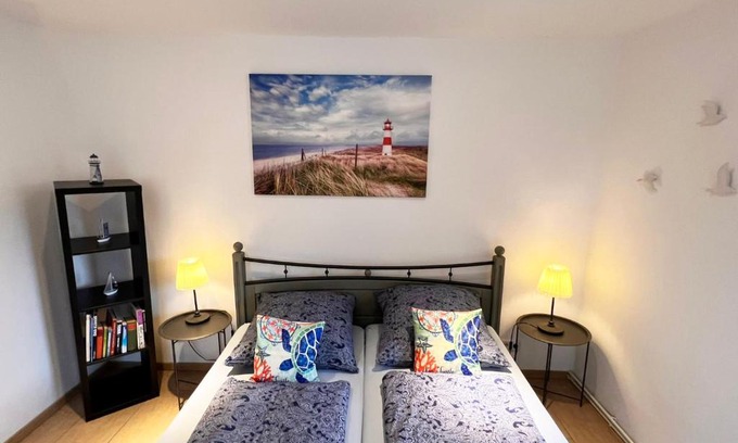 Malterdingen Apartamento | Ferienwohnung Elfriede - WLAN, 2 Bäder, Küche, Freisitz, 2 Parkplätze, im Ortskern