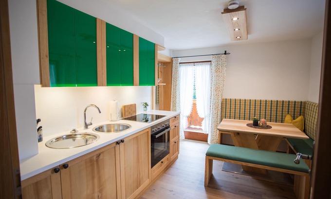 Bischofswiesen Apartamento | Apartamento para 2 personas, alrededor de 40 m², 1 dormitorio, salón-dormitorio, cocina, balcón