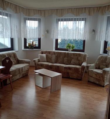 Crottendorf Apartamento | Ferienwohnung Heimkehr - Blick