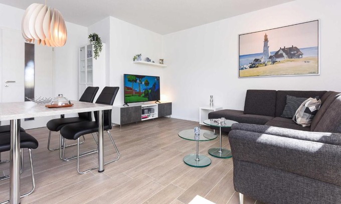 Esens Apartamento | Ferienwohnung Himmelblau