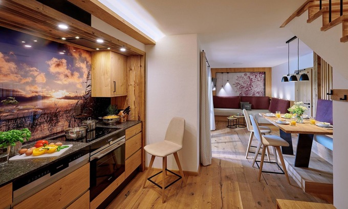 Chieming Apartamento | Ferienwohnung Hirschauer Bucht, 1-5pers., 2 Sep. SZ, 2.og+dg, Balkon mit Weitblick