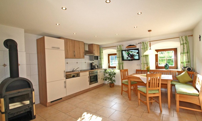 Aschau im Chiemgau Apartamento | Apartamento III Spitzstein - 65 m² dos dormitorios con terraza en la planta baja