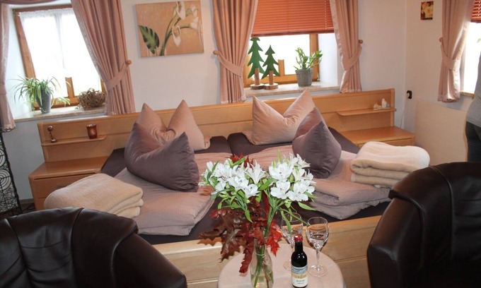 Anger Apartamento | Apartamento en la planta baja de 45 metros cuadrados, dormitorio, sala de estar / dormitorio, cocina independiente, 4 estrellas, máx. 4 personas