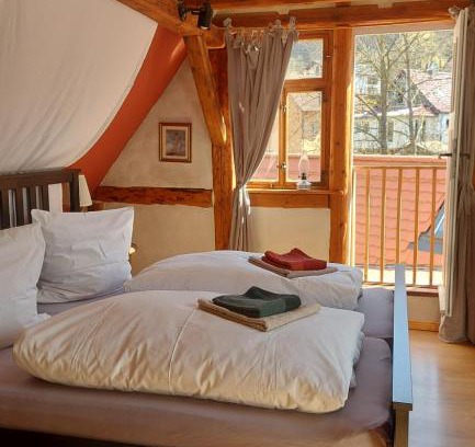 Ziegenhain Apartamento | Ferienwohnung im idyllischen Jena Ziegenhain