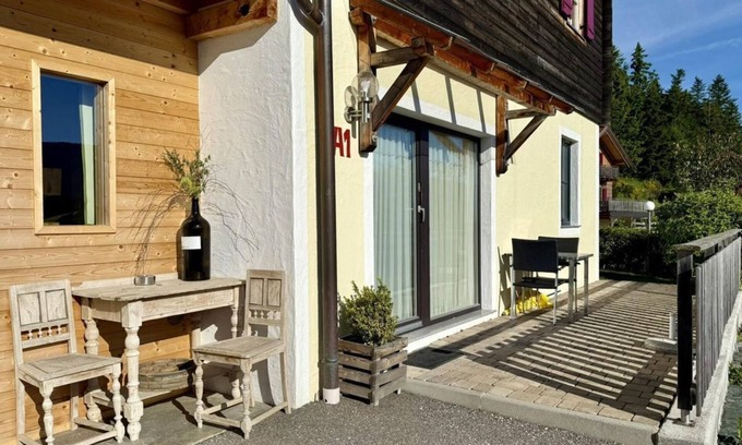 Poellauberg Chalet De Esquí | Ferienwohnung in Ruhiger Lage, Garten - 1 SZ - Feriendorf Pöllauberg
