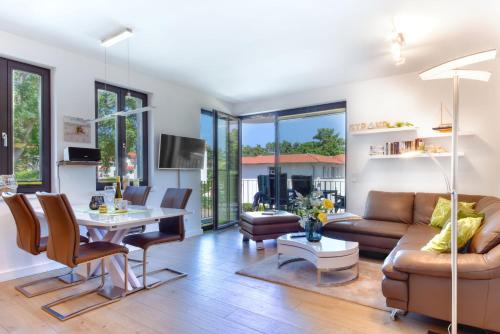 Ostseebad Baabe Apartamento | Ferienwohnung "Lachmöwe" in der Villa Andrea Baabe