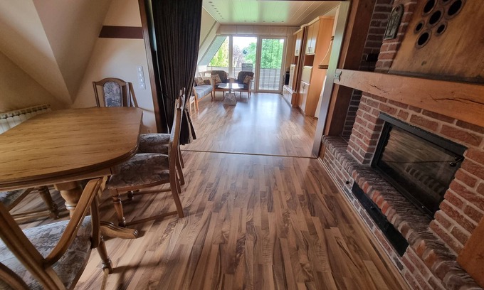 Leeden Apartamento | Ferienwohnung mit Balkon im Wunderschönen Tecklenburg, Wanderwege
