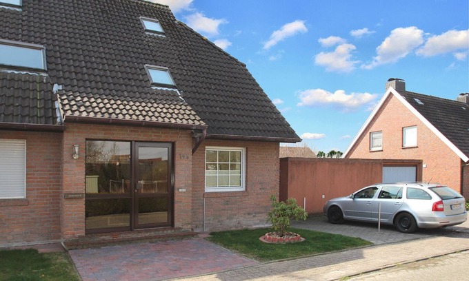 Westeraccumersiel Apartamento | Ferienwohnung mit Sonnenterrasse en Dornumersiel