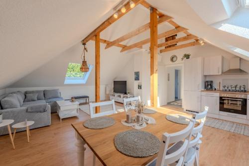 Gnarrenburg Apartamento | Ferienwohnung Moin Moor mit Klima, Fussbodenheizung und WLAN