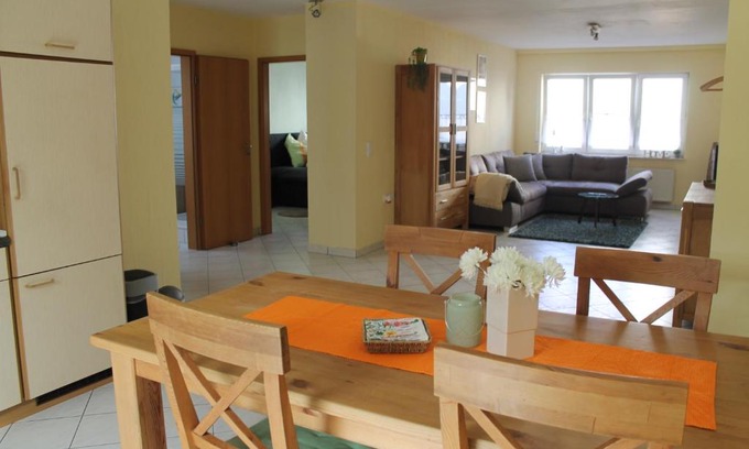Wetzlar Apartamento | Ferienwohnung Naunheim, ebenerdig, Smart TV
