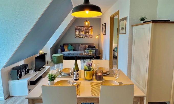 Vollerwiek Apartamento | Ferienwohnung "nordlicht" in Vollerwiek für 4 Personen