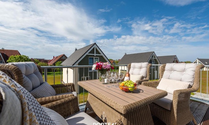 Busum Apartamento | Ferienwohnung Nordseeresort 10b Bojenhuus Büsum