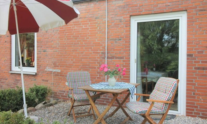Krummsee Apartamento | Ferienwohnung Nr. 05 Kräutergarten, EG, 34qm, 1 Schlafzimmer, Max. 2 Personen