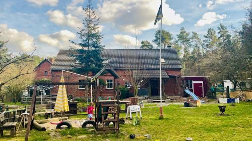 Cottbus Apartamento | Ferienwohnung Schaeferhof, die Natur vor der Haustüre