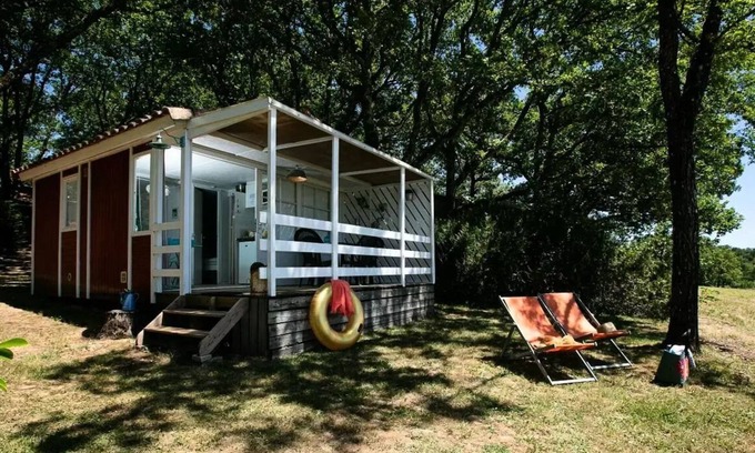 Loupiac Chalet De Esquí | Ferienwohnung Shabby Chic Premium Insolite - 1 Ch 4 Personen
