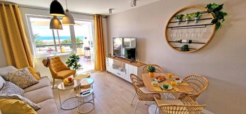 Morro Jable Apartamento | Ferienwohnung Sol, Morro Jable, Meerblick, Klimaanlage, Pool