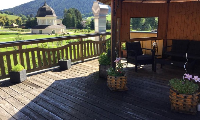 Sankt Lambrecht Apartamento | Ferienwohnung Stiftsgartenblick