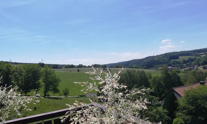 Beerfelden Apartamento | Ferienwohnung Traumblick