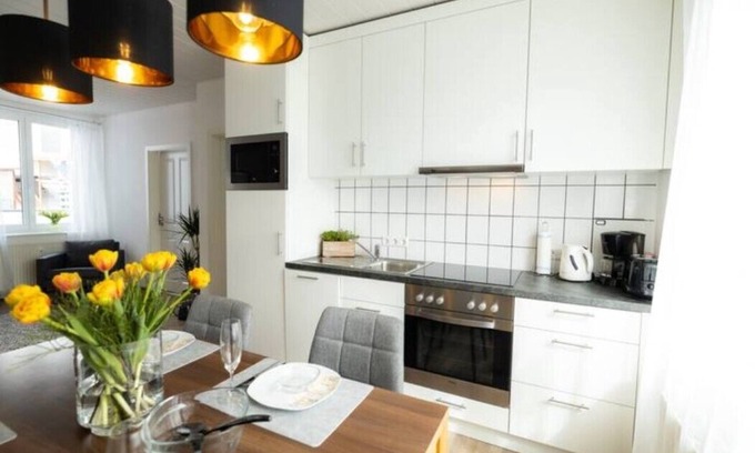 Fischbach Apartamento | Ferienwohnung Veilchen im Gemütlichen Gästehaus Benedikt