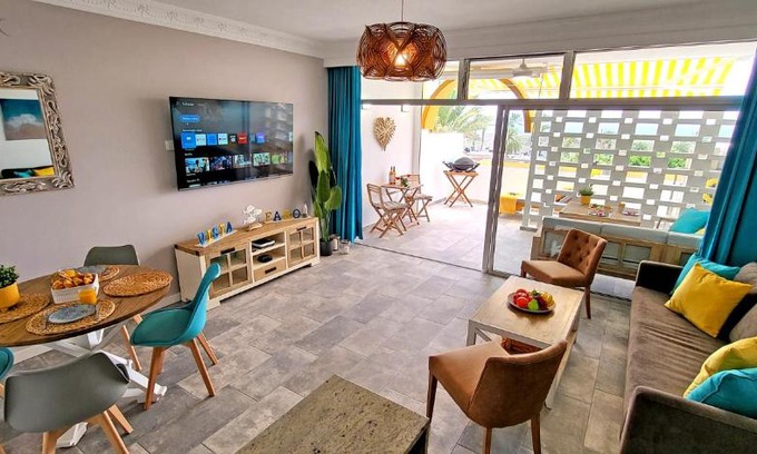 Solana del Matorral Apartamento | Ferienwohnung Vista Faro in Morro Jable