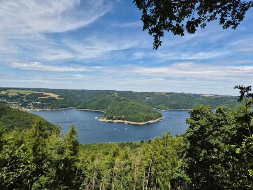 Dedenborn Apartamento | Ferienwohnung Waldblick 1 für 6 Personen und max 2 Hunde