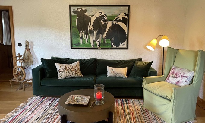 Torwang Apartamento | Ferienwohnung Yvonne 85 qm, mit Terrasse und Garten
