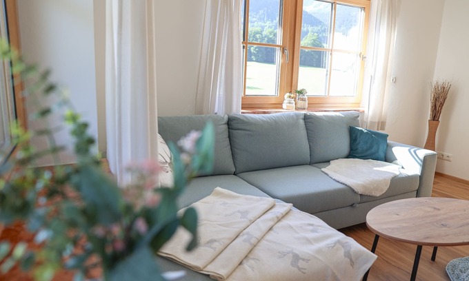 Oberau Apartamento | Ferienwohnung Zinken mit Balkon, 2 Personen, 60 qm
