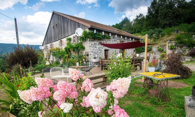Le Menil Cabaña | Ferme des Hautes Vosges, 8-12p full nature