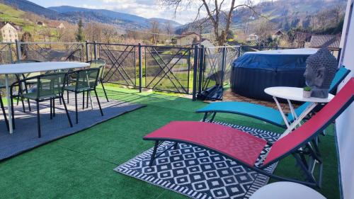 Cornimont Apartamento | Ferme perce-neige sauna et jacuzzi