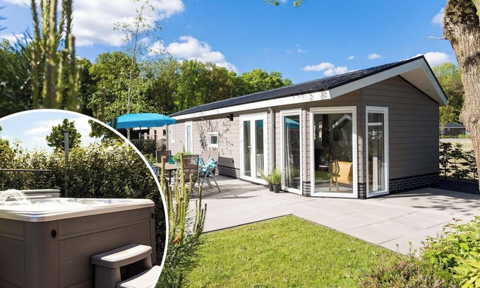 Lageweg Chalet De Esquí | ✓ Ferox at Parc de IJsselhoeve ✓ Holiday home for 5 persons ✓ Located in Nieuwerkerk aan den IJssel (Zuid-Holland) ✓ Holiday park next to the IJssel ✓ Book directly through the park