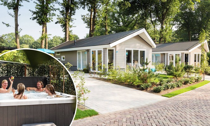 Beekbergen-Zuid Chalet De Esquí | ✓ Ferox XL at Recreatiepark Beekbergen ✓ Holiday home for 4 persons ✓ Located in Beekbergen (Gelderland) ✓ Holiday park on the Veluwe ✓ Book directly through the park