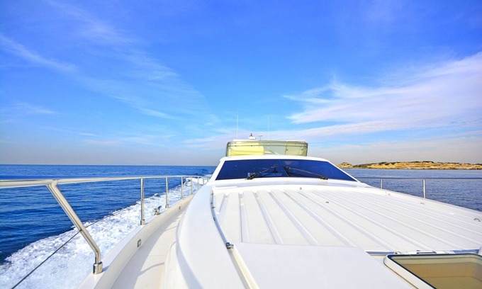 Astypalaia Alquiler De Eote | Ferretti Yacht 19m, un alojamiento de lujo con Astypalea VIP Yachting