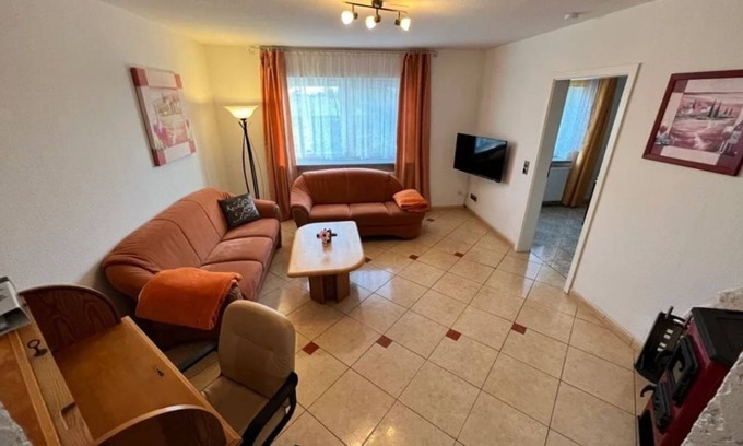 Schaprode Apartamento | Fewo 1 EG - Ferienwohnungen Rügen mit Hund