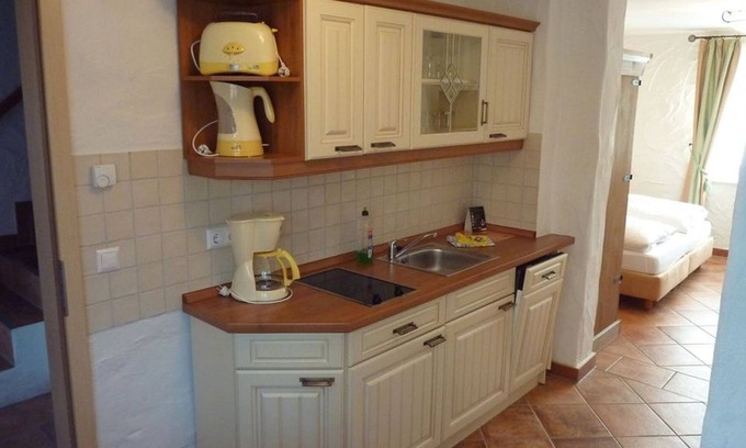 Burg-Kauper Apartamento | Fewo 33 Qm wohn-/schlafr./küchenz., Du/wc, Frühst. - Zum Schlangenkönig