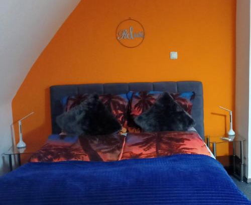 Germersheim Apartamento | FeWo Blaue Oase, Netflix, Massagesessel, Whirlpool Badewanne