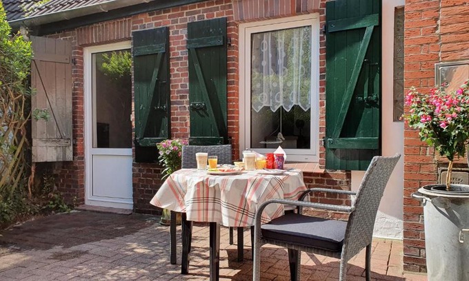 Dornumersiel Apartamento | FeWo-Butze 2 mit Terrasse