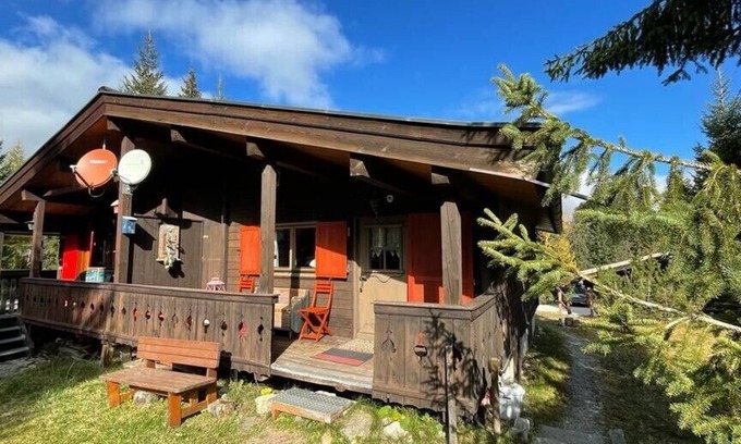 Hochkrimml Apartamento | Cabaña de madera natural y rústica en Hochkrimml con plaza de aparcamiento / jardín / WiFi