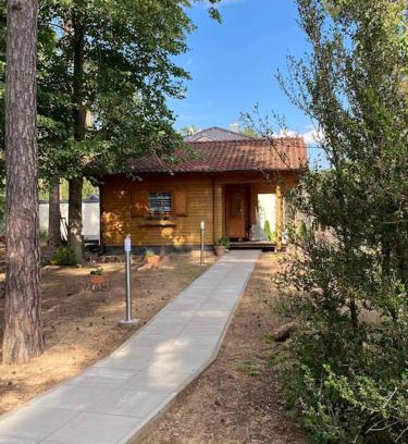 Kablow Casa | FEWO PARTNERS Haus Clemens - Gemütliches Holzhaus mit Grundstück nahe Badesee