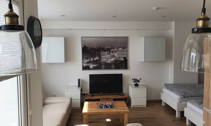 Bremerhaven Apartamento | FeWo Sea Lounge V" Ideal city location modern apartment Bremerhaven-Mitte WiFi