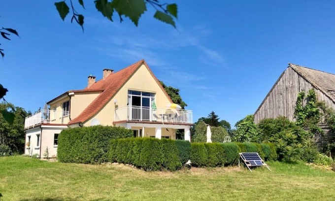 gmina Wolin Condominio | Fewo "traumblick" Kleines Reetdorf in Ostseenähe