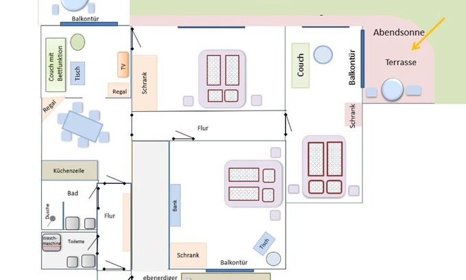 Augsdorf Apartamento | FeWo Ulamec Appartment VI