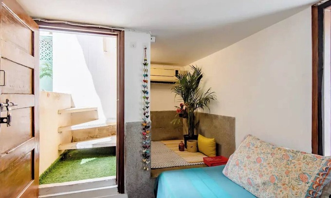 Green Park Apartamento | Ficus - a cosy terrace room with open space