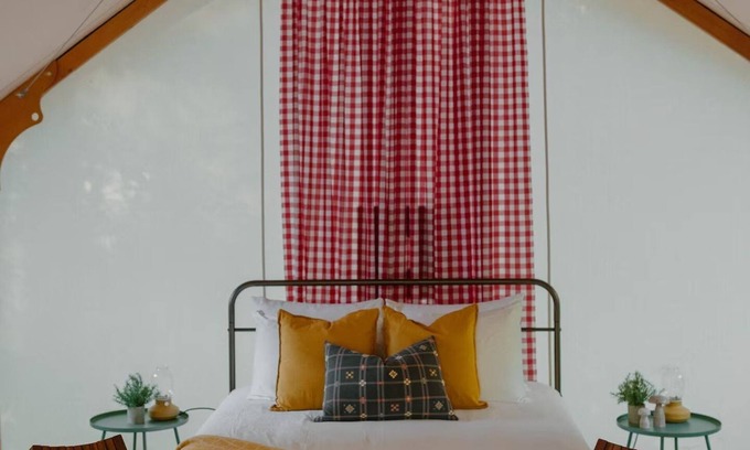 Travelers Rest Alquiler De RV | Field Trip Unit 4 XL Canvas Cabin Family & Dog-Friendly