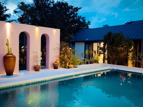 Rim Nuea Cama Y Desayuno | Fieldlight & Pool Villa private pool云上稻影
