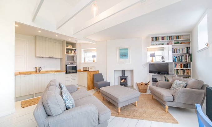 Pittenweem Cabaña | Fig Cottage es una cabaña tradicional con un toque moderno