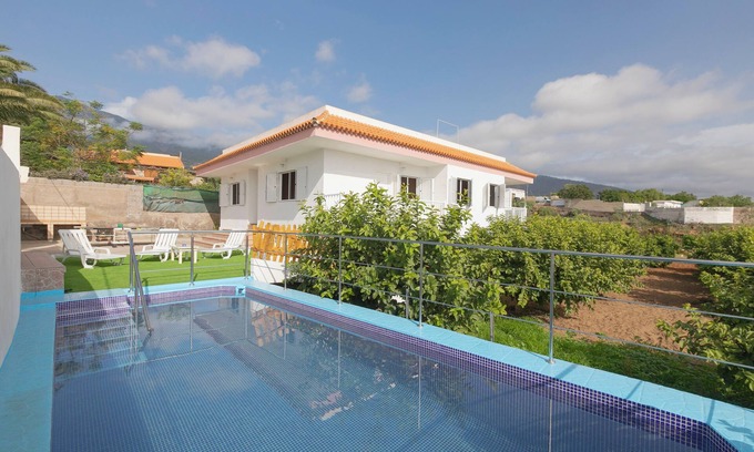 Arafo Villa | Finca "Clemente House, Private Pool" con vistas al mar, terraza privada y Wi-Fi