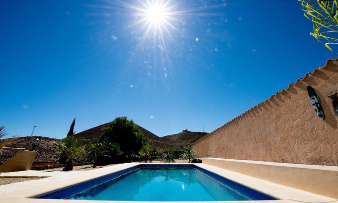 Aguilas Casa | Finca, casa de vacaciones, piscina privada y vistas al mar, a 13 minutos del mar.