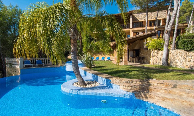 Manacor Cabaña | Sa Mola Villa con impresionantes vistas, Jacuzzi. Internet gratis. ETV975
