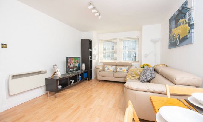 Central Aberdeen Apartamento | Moderno centro de Aberdeen City 2 Dbl cama casa